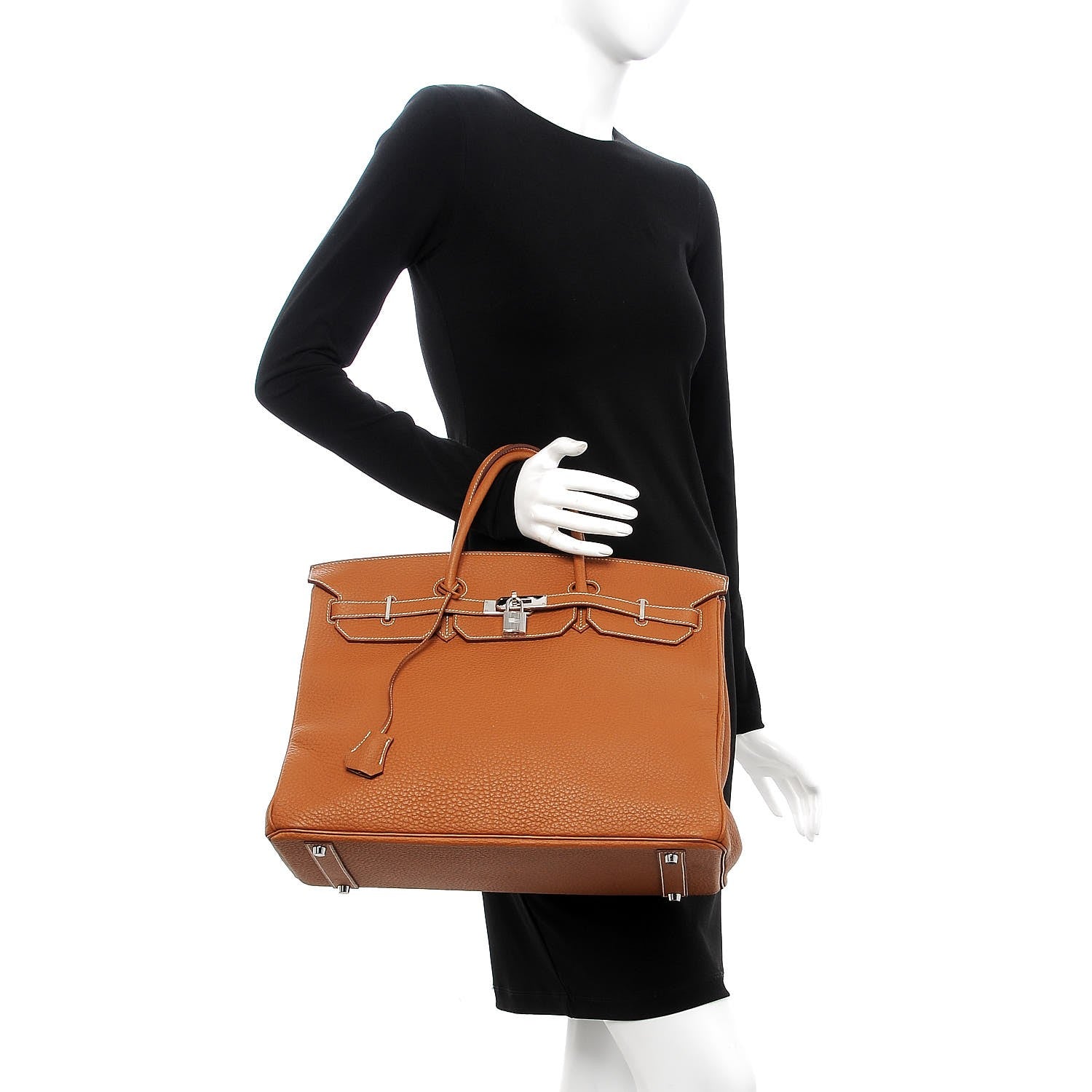 Hermes Togo Birkin 40 Gold 2 of 37