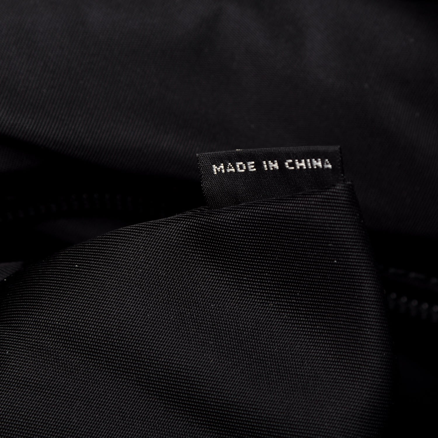 Prada Technical Nylon Saffiano Double Buckle Backpack Black 7 of 10