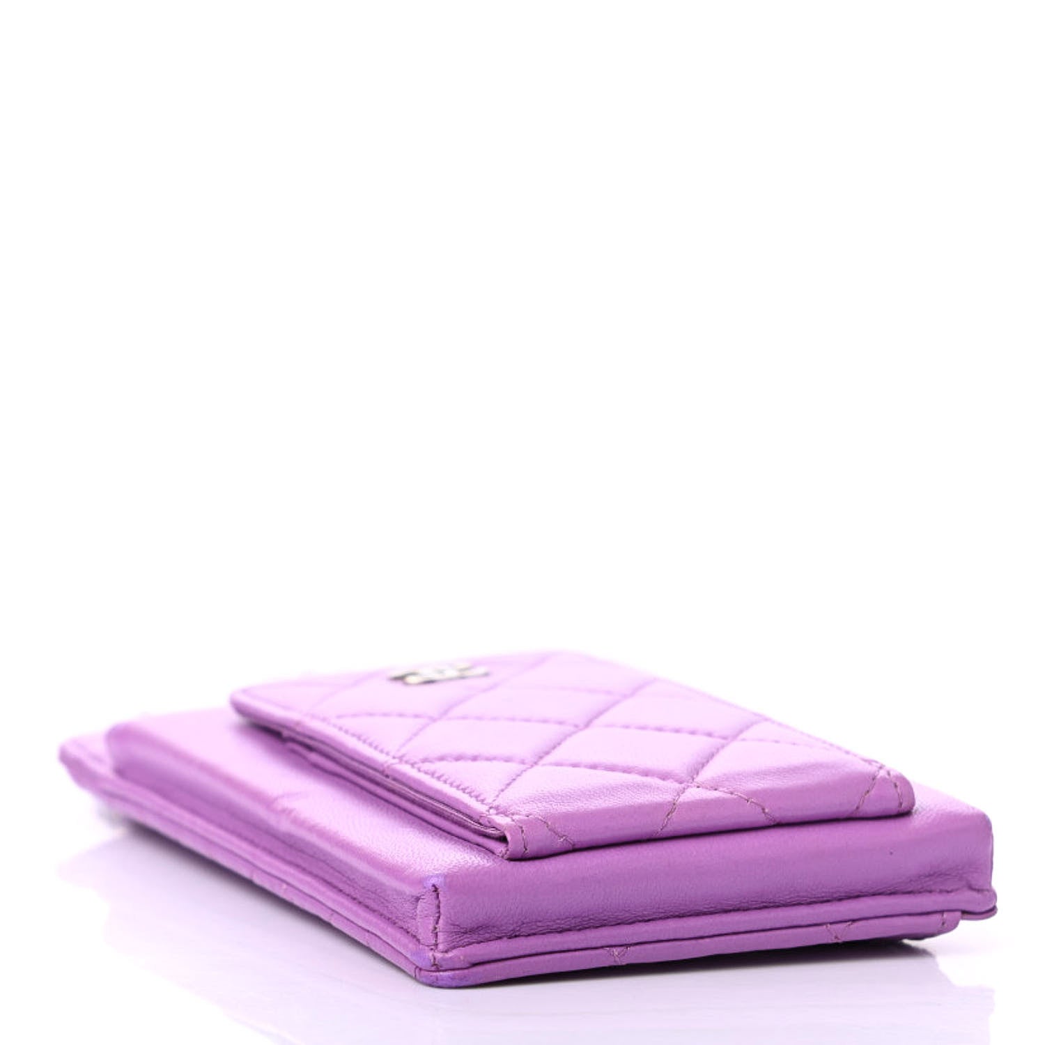 Chanel Quilted CC Phone Holder Light Purple 5 of 11