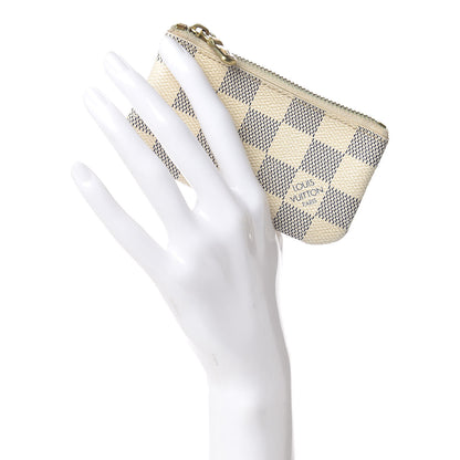 Louis Vuitton Damier Azur Key Pouch 2 of 9