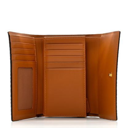 MCM Visetos Tri-Fold Wallet Cognac 5 of 9