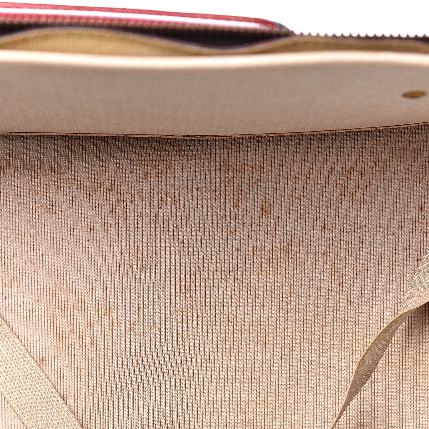 Louis Vuitton Calfskin Cup Challenge Travel Bag Red 10 of 23
