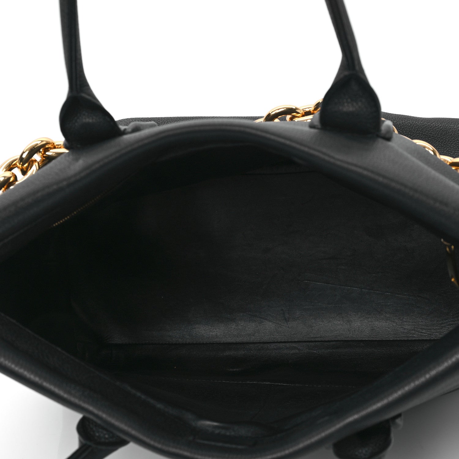 Bottega Veneta Grained Calfskin Saint Germain Tote Black 5 of 11