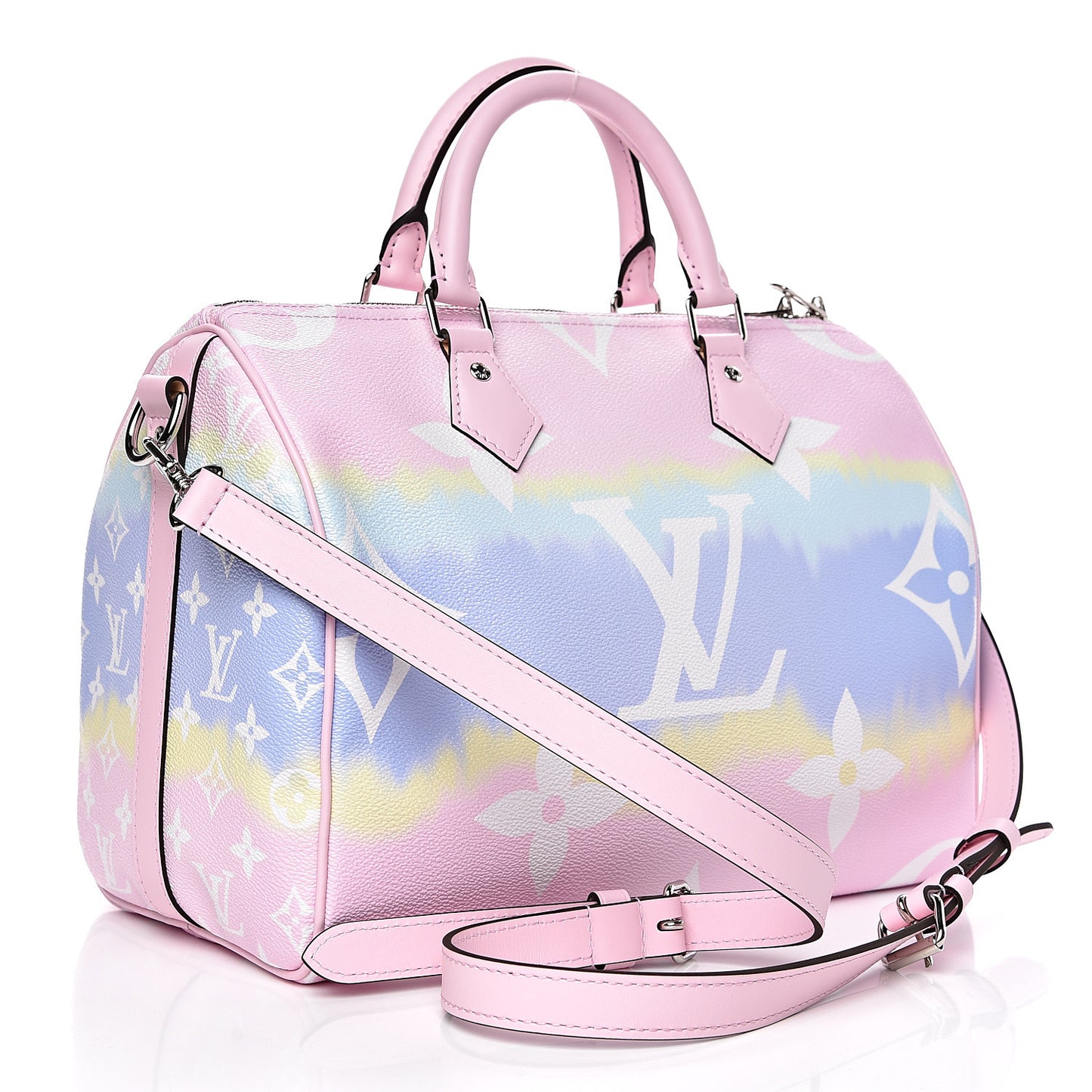Monogram Escale Speedy Bandouliere 30 Pastel