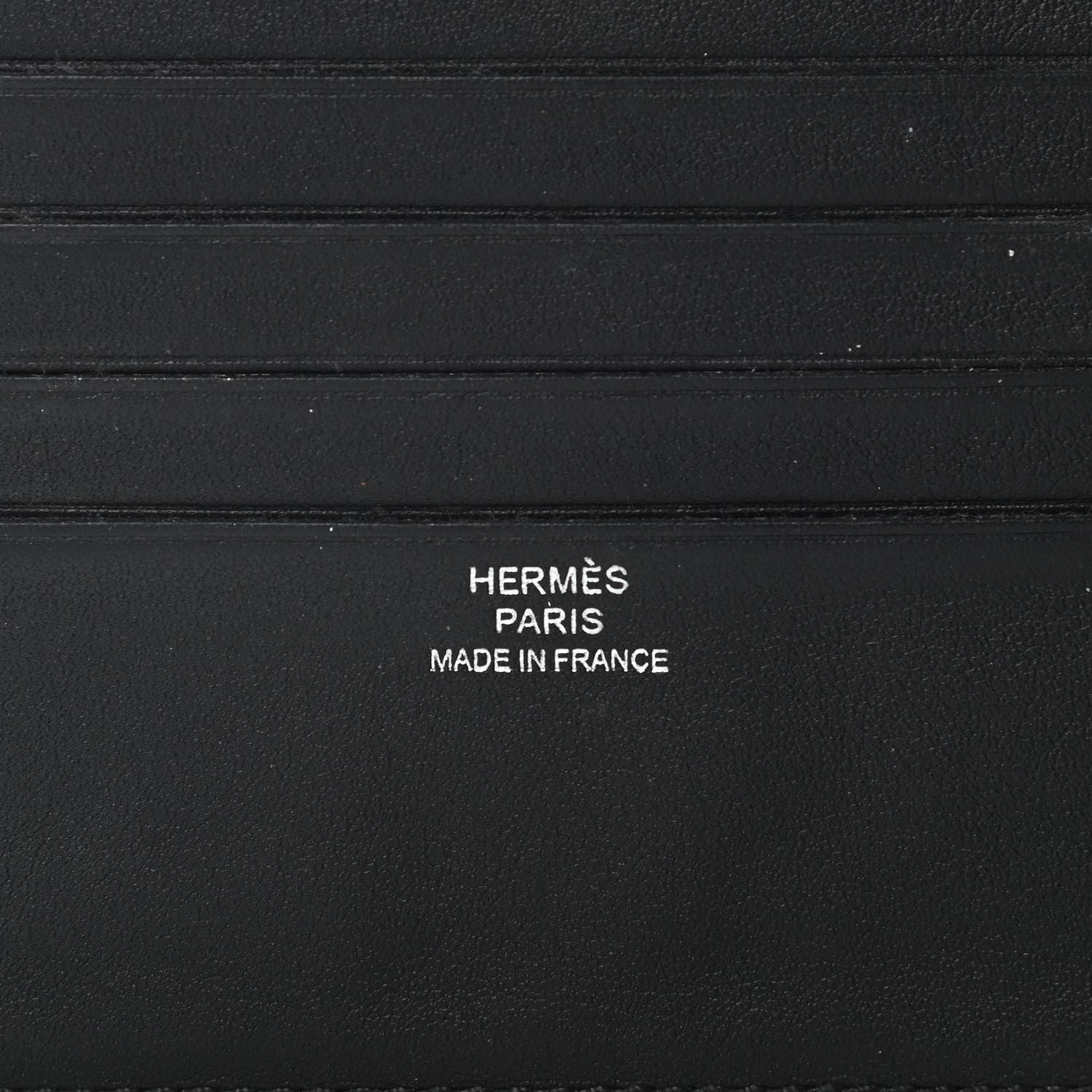 Hermes Swift Citizen Twill Compact Wallet Black 7 of 10