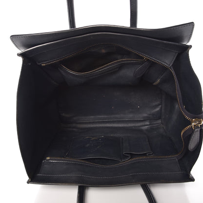 Celine Smooth Calfskin Mini Luggage Navy Blue 5 of 21