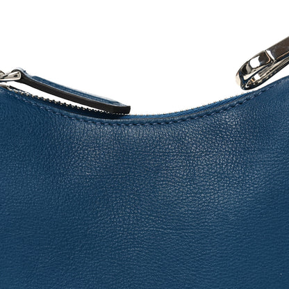 Fendi Vitello Grace Matte Nano Fendigraphy Hobo Charm Mirto 14 of 18