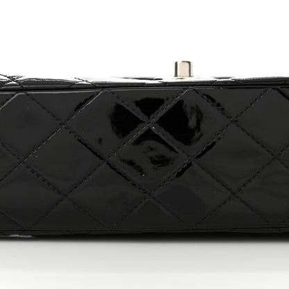 Chanel Patent Quilted Medium Double Flap Black 19 of 20