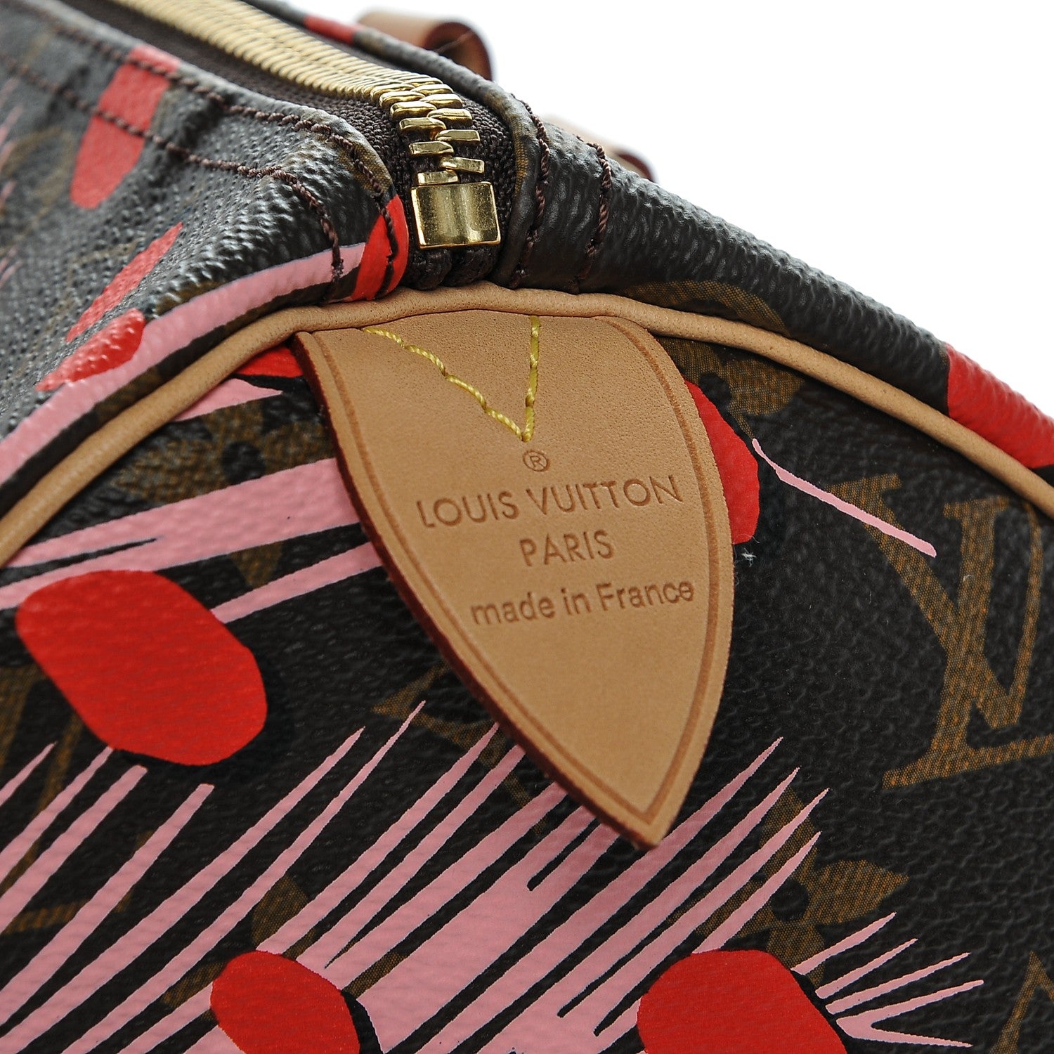 Louis Vuitton Monogram Jungle Dots Speedy 30 Sugar Pink Poppy 6 of 7