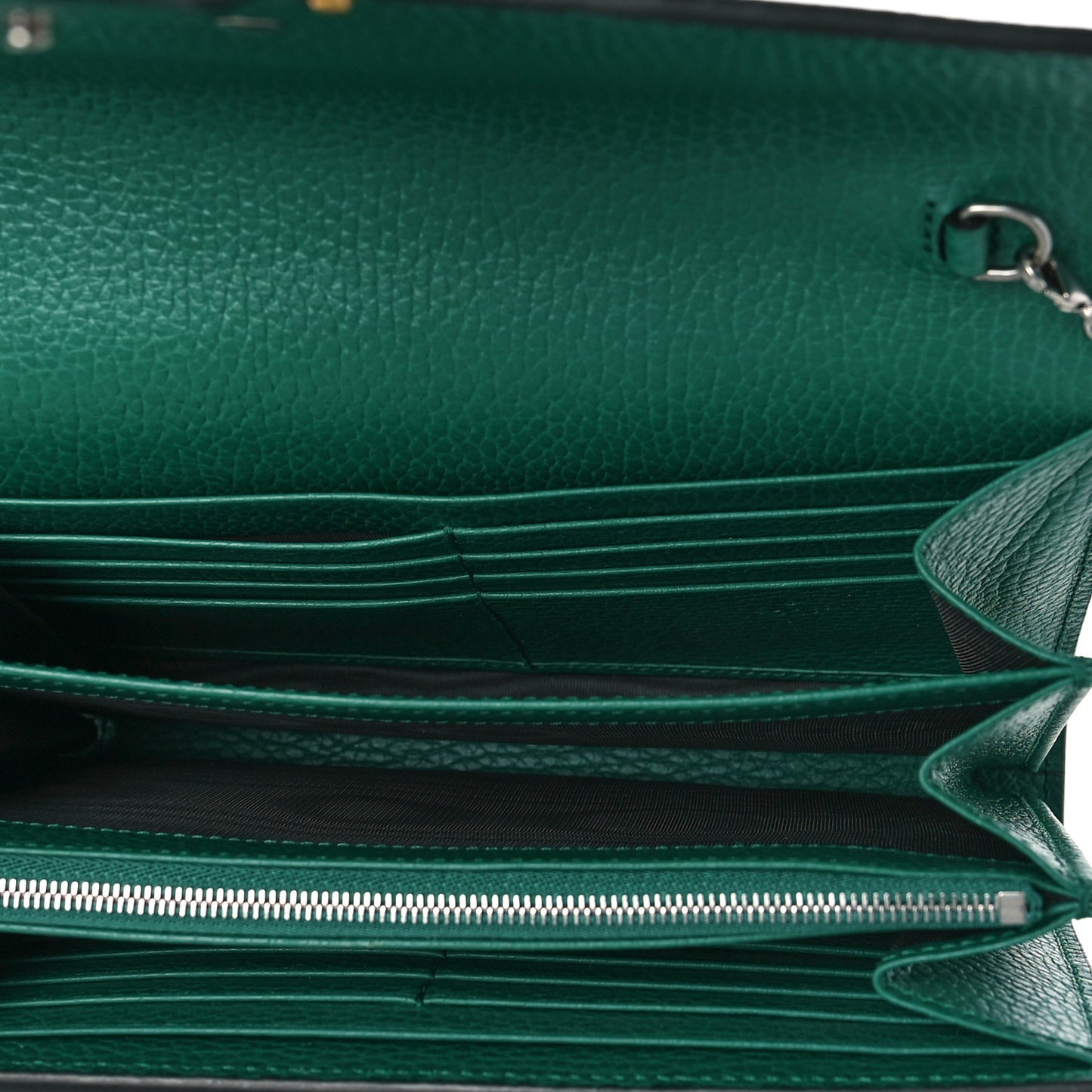 Calfskin Mini Dionysus Chain Wallet Emerald