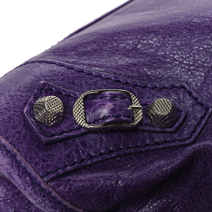 Balenciaga Agneau Giant 12 Silver Hardware City Dark Violet 16 of 16