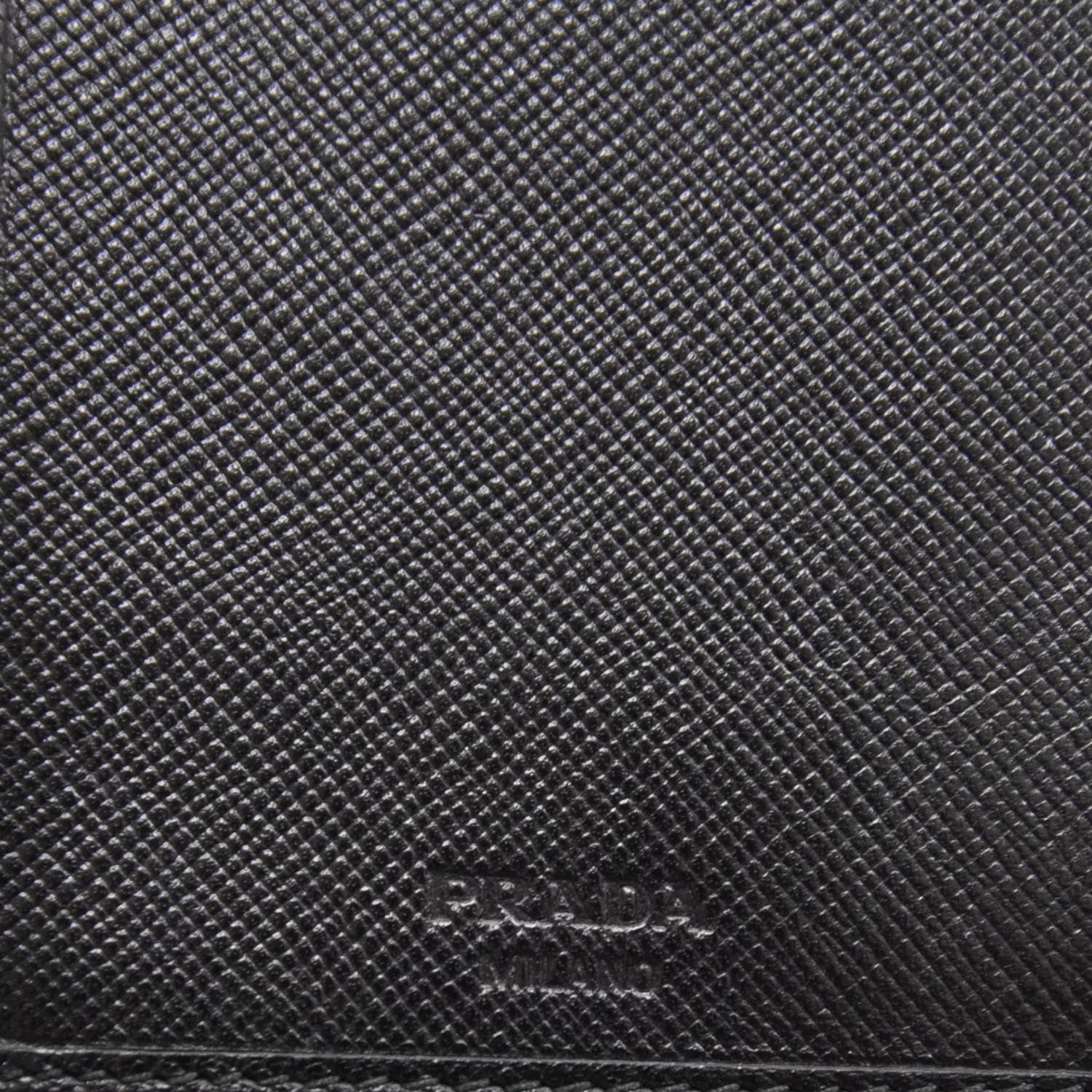 Prada Saffiano Continental Wallet Nero Black 8 of 8