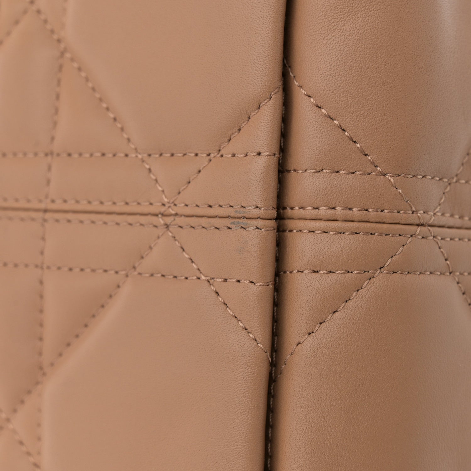 Christian Dior Calfskin Macrocannage Large Toujours Tan 13 of 15
