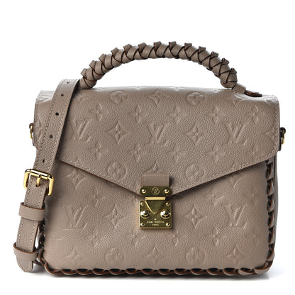 Louis Vuitton Empreinte Braided Pochette Metis Vison 1 of 9