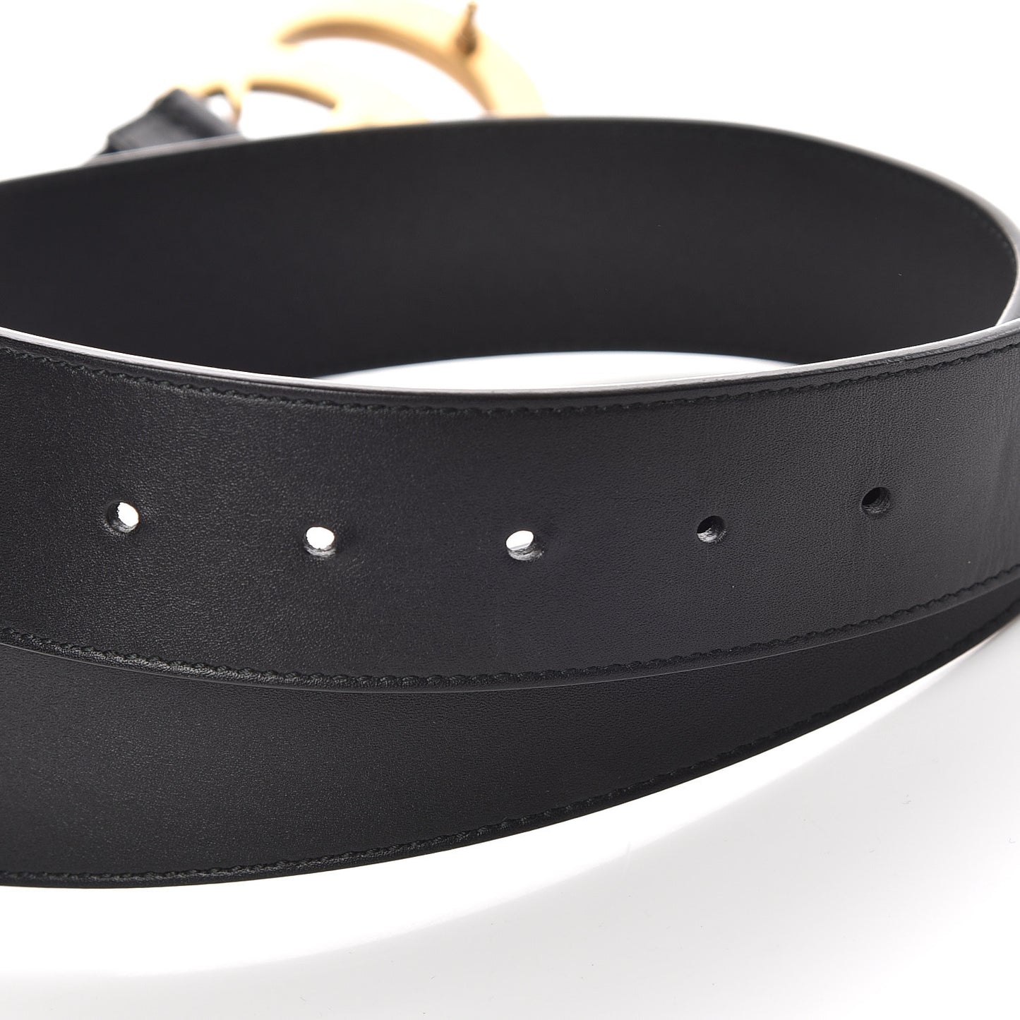 Calfskin Double G 40mm Belt 85 34 Black