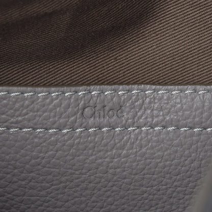 Chloe Calfskin Medium Marcie Round Crossbody Bag Cashmere Grey 8 of 13