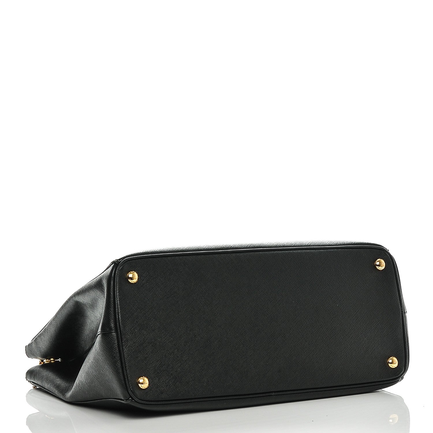 Prada Saffiano Large Galleria Double Zip Tote Black 4 of 7