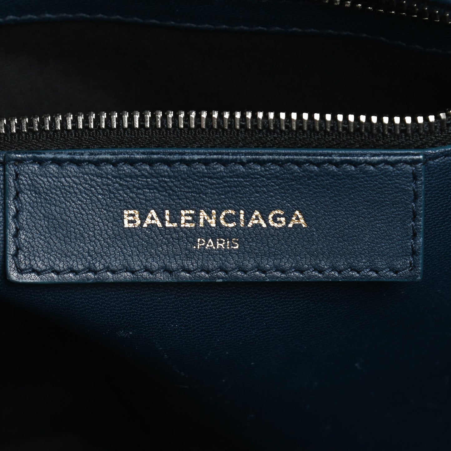 Agneau Small Bazar Shopper Tote Blue