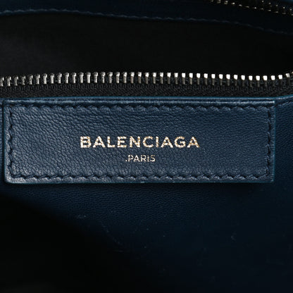 Balenciaga Agneau Small Bazar Shopper Tote Blue 6 of 15