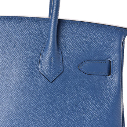 Hermes Epsom Birkin 30 Bleu 24 of 31