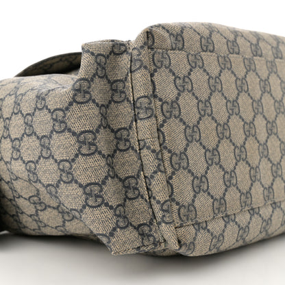 Gucci GG Plus Monogram Messenger Diaper Bag Navy 9 of 12