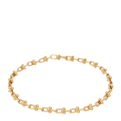 Tiffany 18K Yellow Gold Micro HardWear Link Bracelet 1 of 4