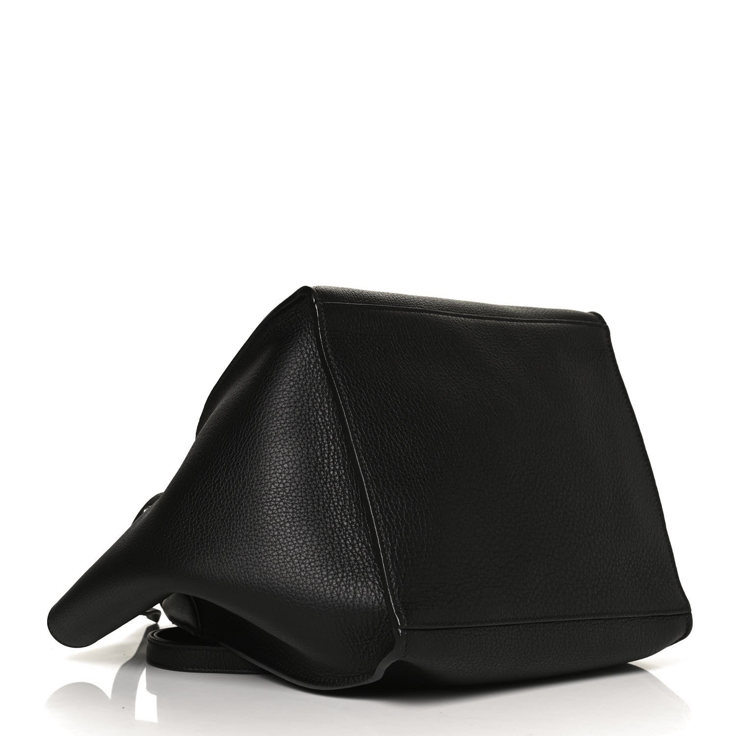 Celine Supple Grained Calfskin Small Long Strap Big Bag Black 4 of 13