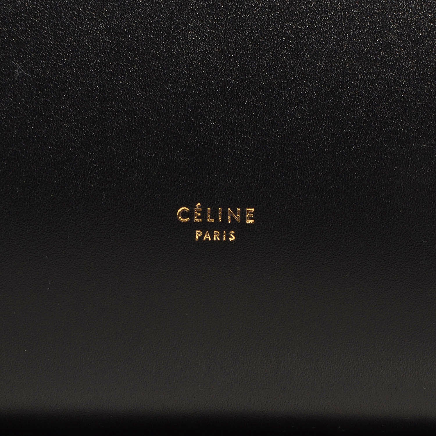 Celine Smooth Calfskin Large Bi-Color Tie Knot Tote Black Navy 9 of 9