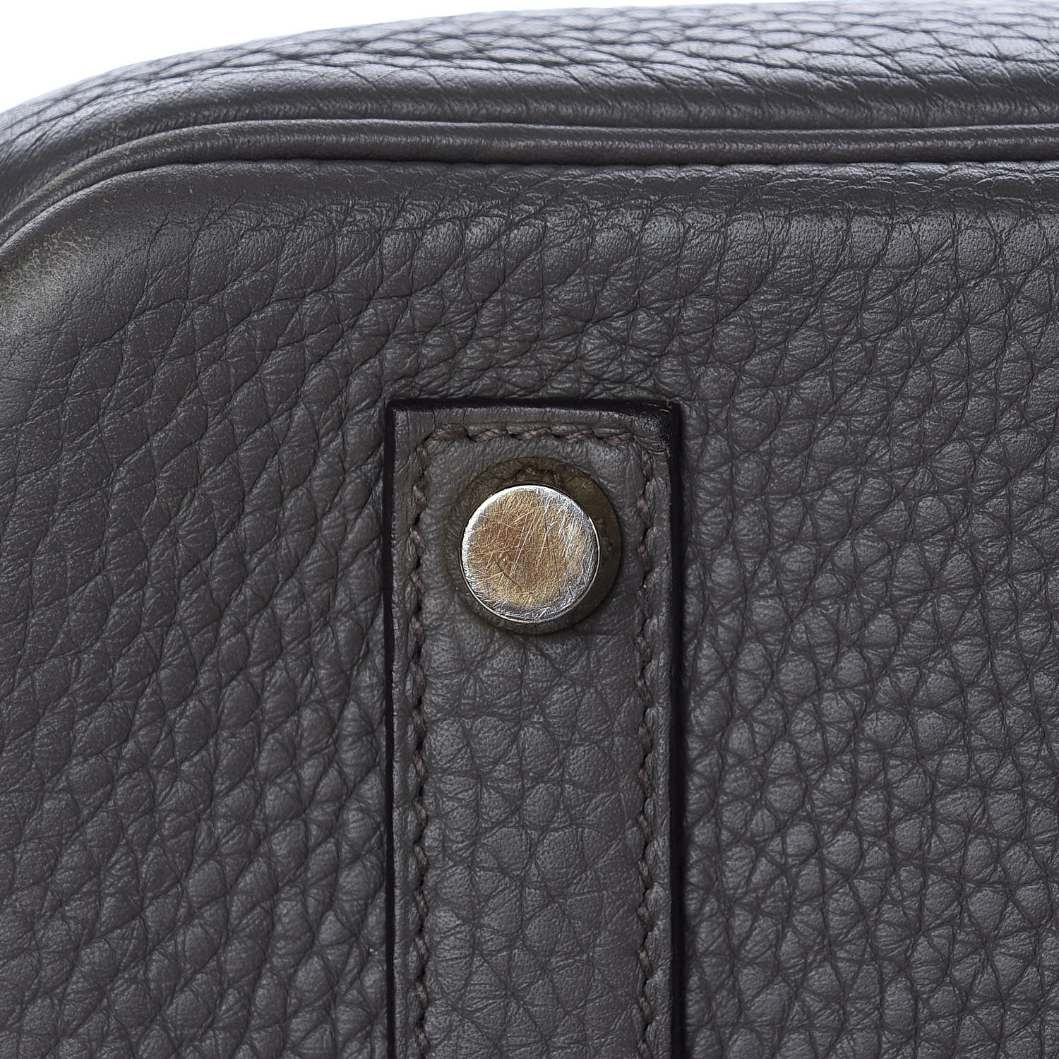 Hermes Taurillon Clemence Birkin 35 Etain 7 of 41