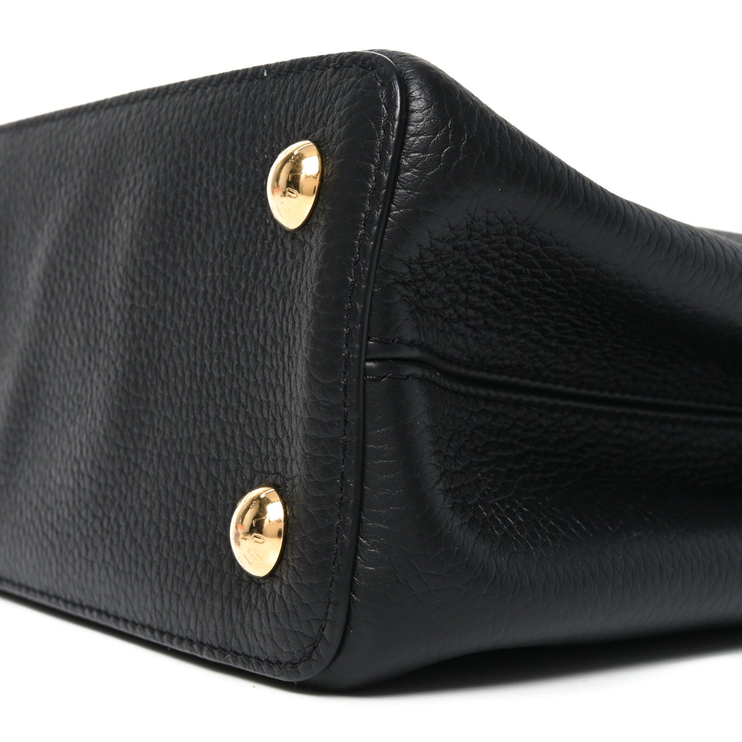 Louis Vuitton Taurillon Capucines PM Black Rose Berlingot 9 of 9