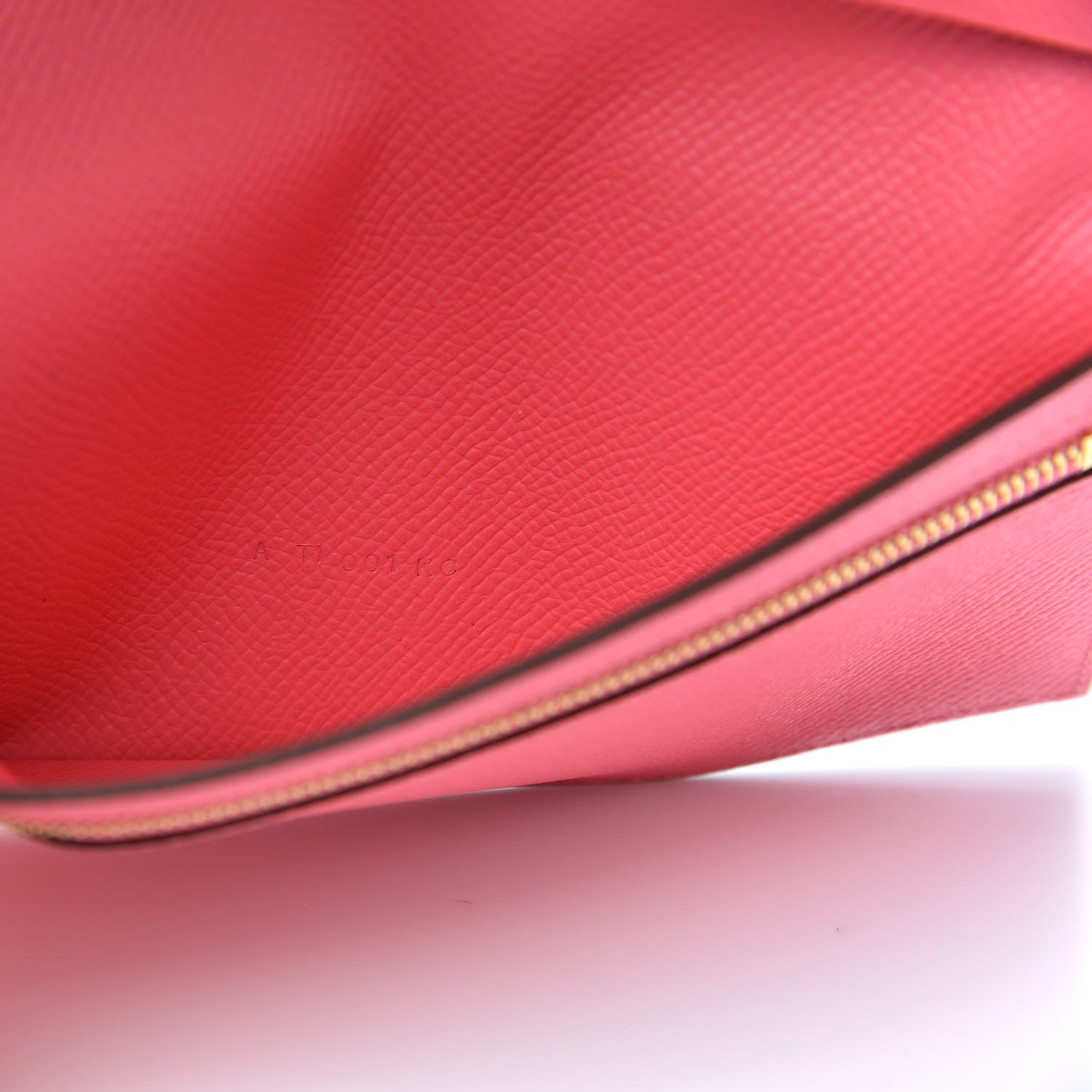 Hermes Epsom Bearn Gusset Wallet Rose Azalee 7 of 8
