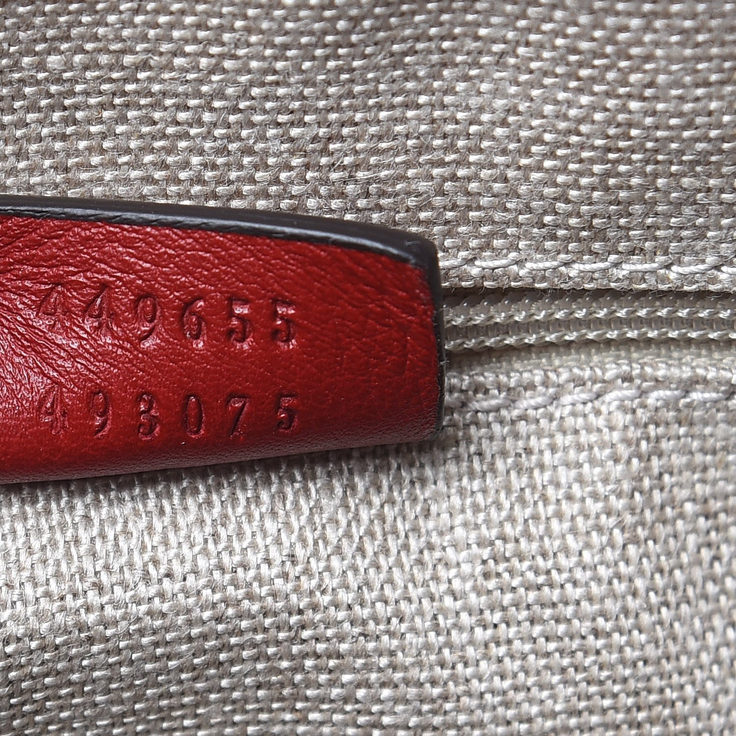 Gucci Soft Microguccissima Medium Zippered Satchel Rosso 7 of 10