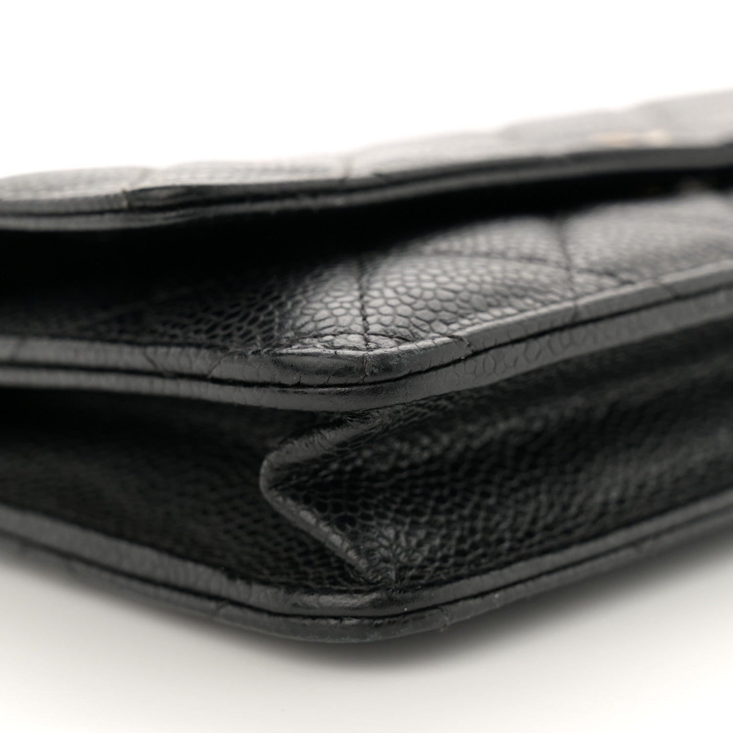 Chanel Caviar Quilted Wallet on Chain WOC Black 9 of 13