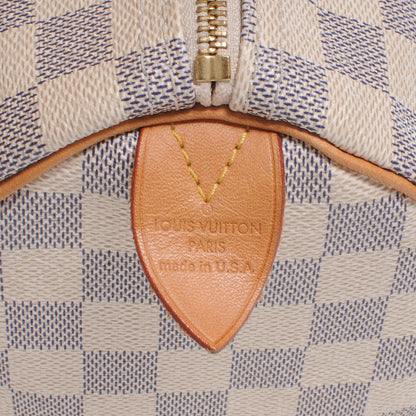 Louis Vuitton Damier Azur Speedy 30 4 of 8