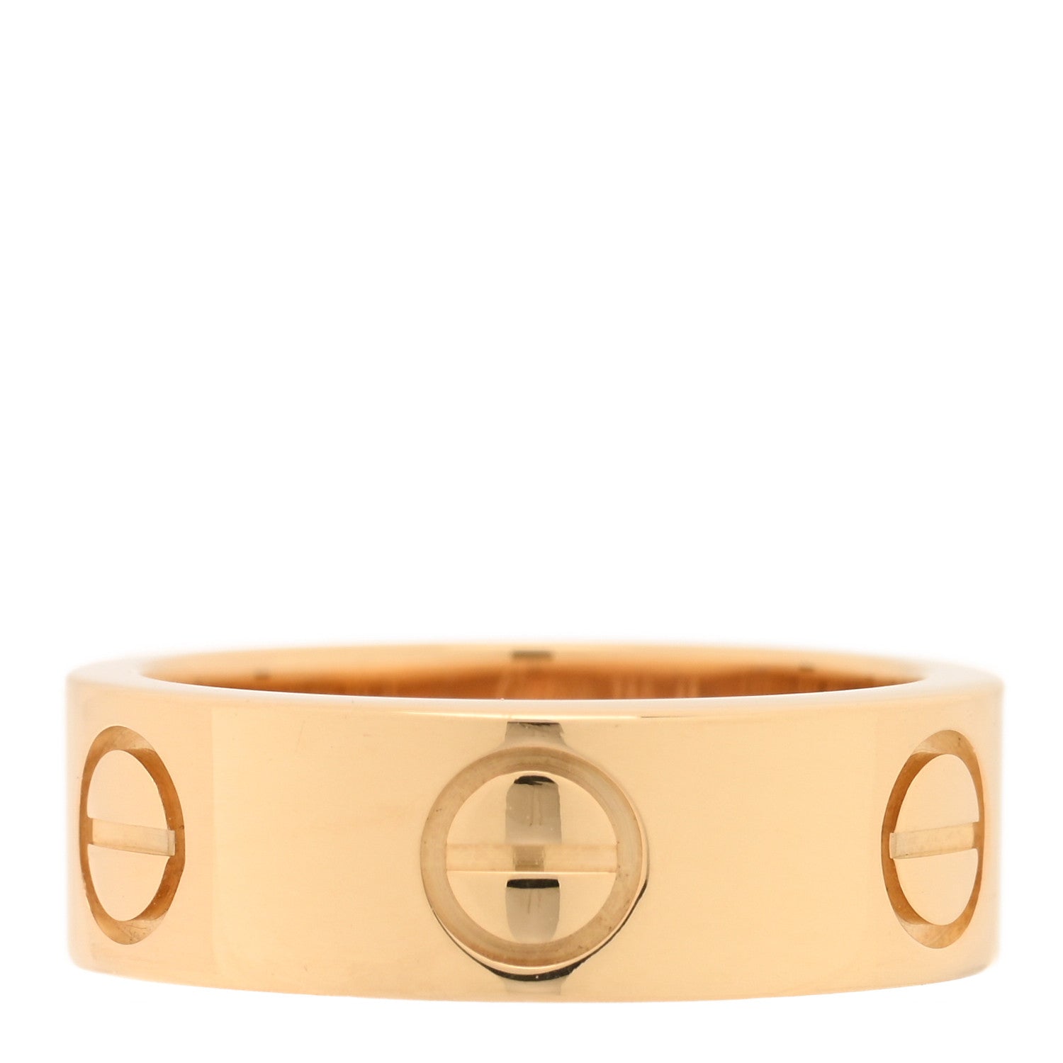Cartier 18K Yellow Gold 5.5mm LOVE Ring 45 3.25 3 of 5