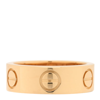 Cartier 18K Yellow Gold 5.5mm LOVE Ring 45 3.25 3 of 5