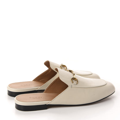 Gucci Malaga Kid Womens Princetown Slippers 39.5 Mystic White 4 of 10