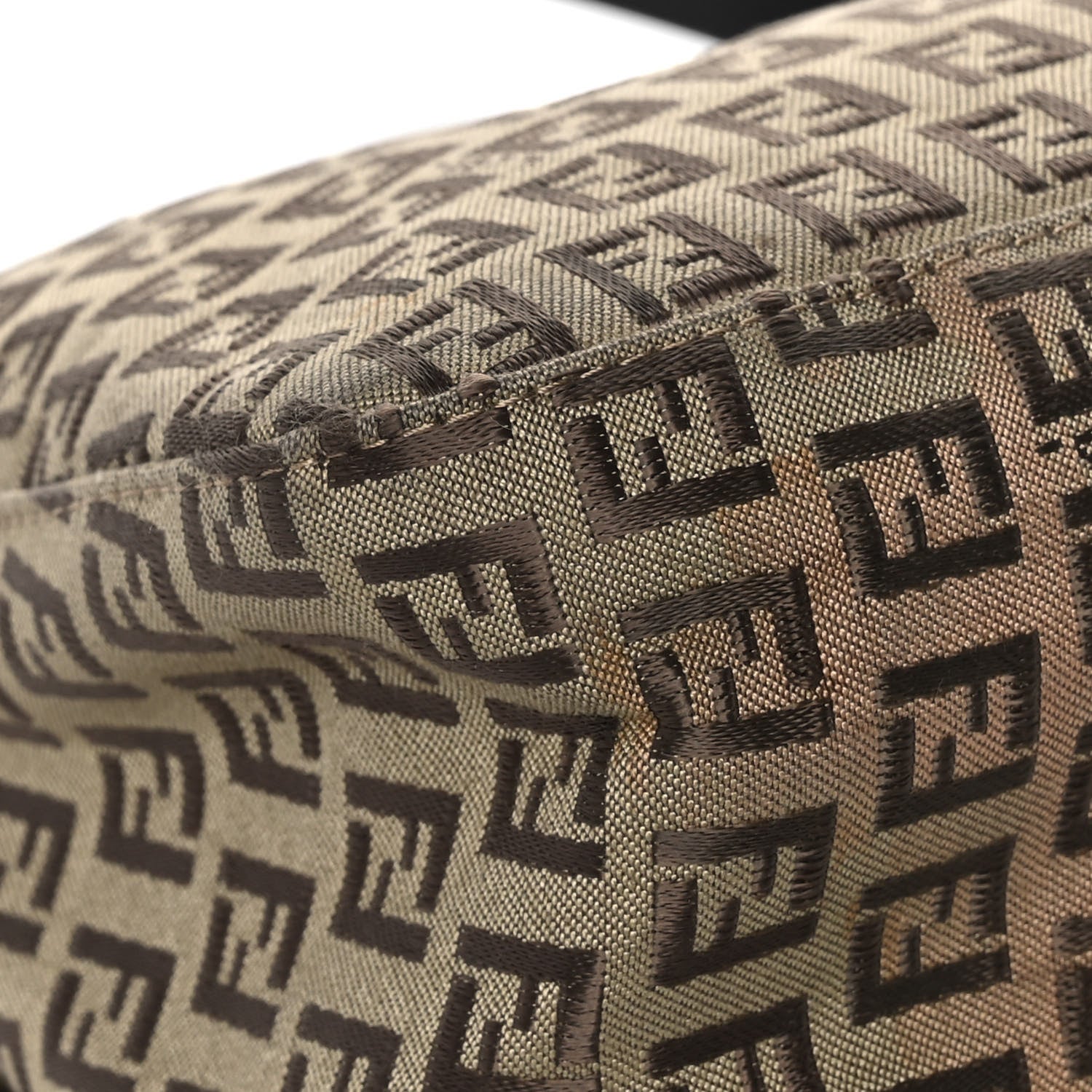Fendi Zucchino Mama Baguette Brown 10 of 14