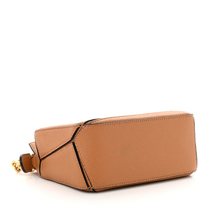 Loewe Calfskin Mini Puzzle Bag Tan 4 of 10
