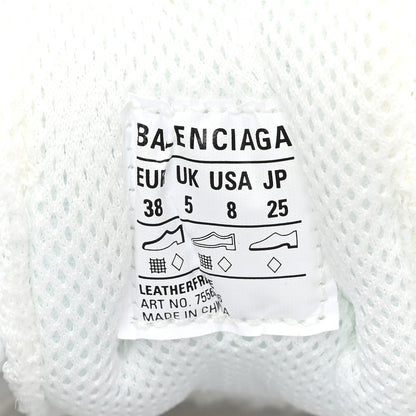 Balenciaga Fabric Mesh Clear Sole Womens Triple S Mule Sneakers 38 Beige 8 of 13