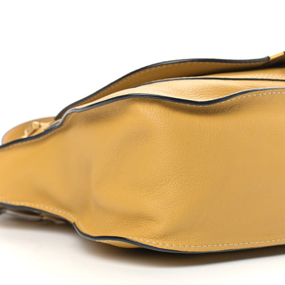 Chloe Calfskin Medium Marcie Satchel Curry Yellow 7 of 9
