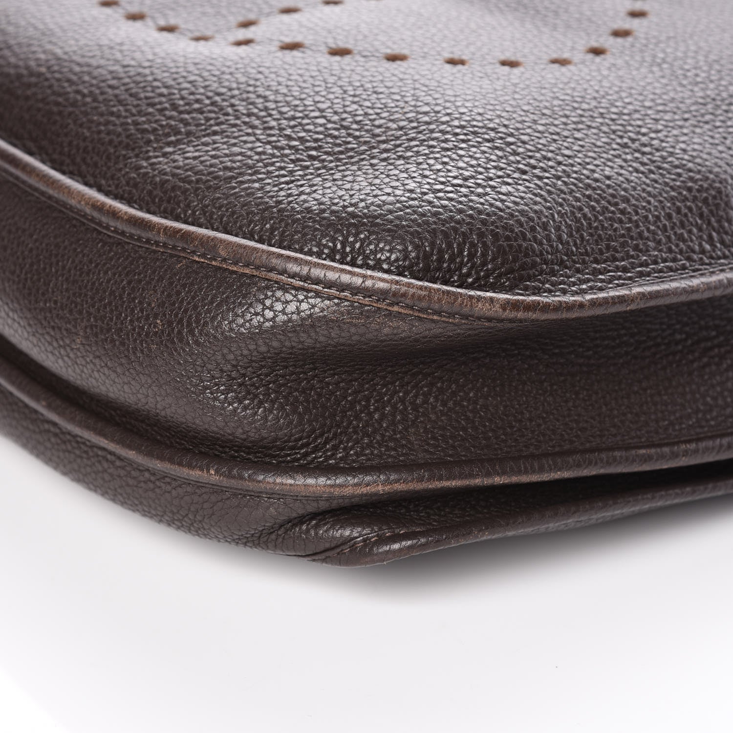 Hermes Taurillon Clemence Evelyne III TGM Chocolate 6 of 11