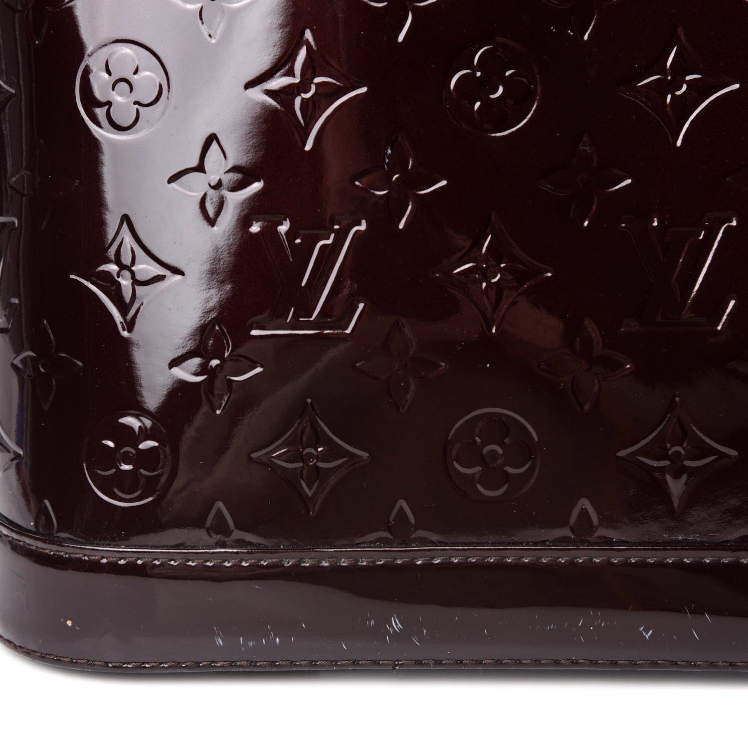 Louis Vuitton Vernis Alma PM Amarante 8 of 12