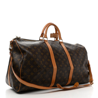 Louis Vuitton Monogram Keepall Bandouliere 55 3 of 10