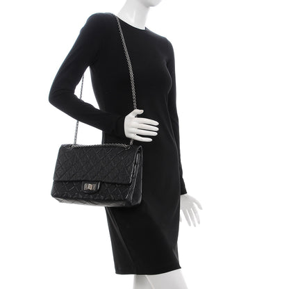 Chanel Aged Calfskin Quilted 2.55 Reissue 227 Flap Black 2 of 9