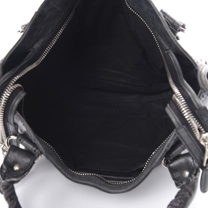 Balenciaga Agneau Giant Brogues Hardware City Black 5 of 19