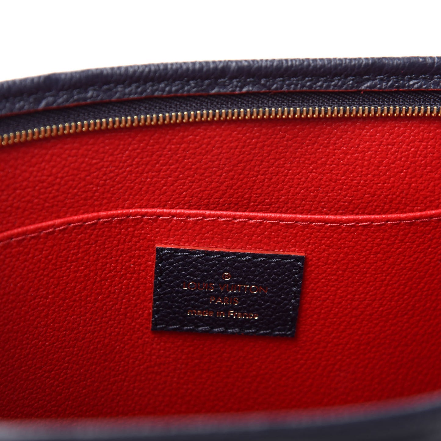 Empreinte Monogram Toiletry Pouch 26 Marine Rouge