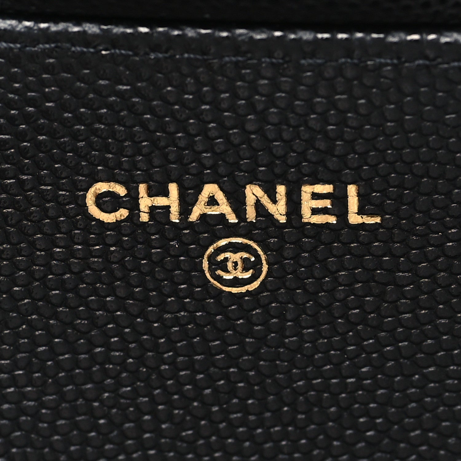 Chanel Caviar Quilted Glasses Case With Chain Black 6 of 12