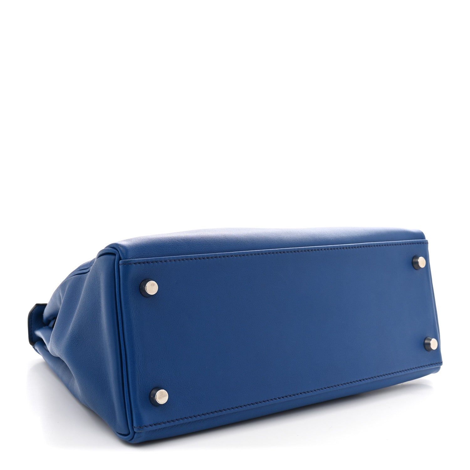 Hermes Gulliver Kelly Retourne 28 Bleu France 4 of 12