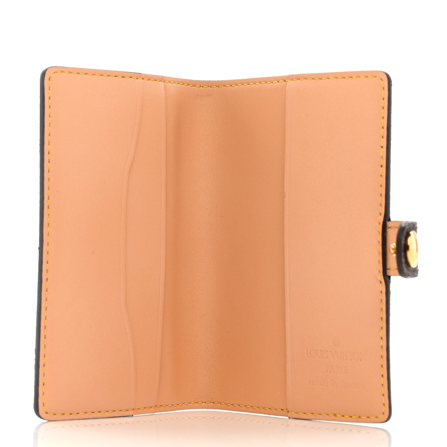 Monogram Cherry Blossom Carnet de Bal Mini Agenda Cover Brown